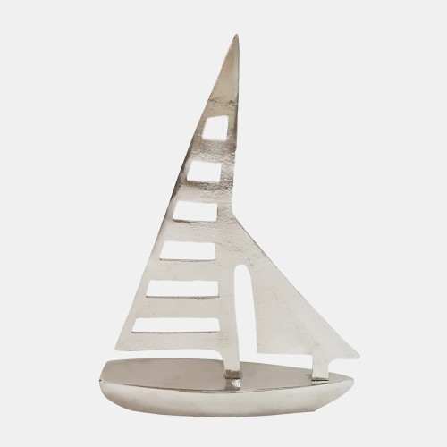 Silver Sailboat